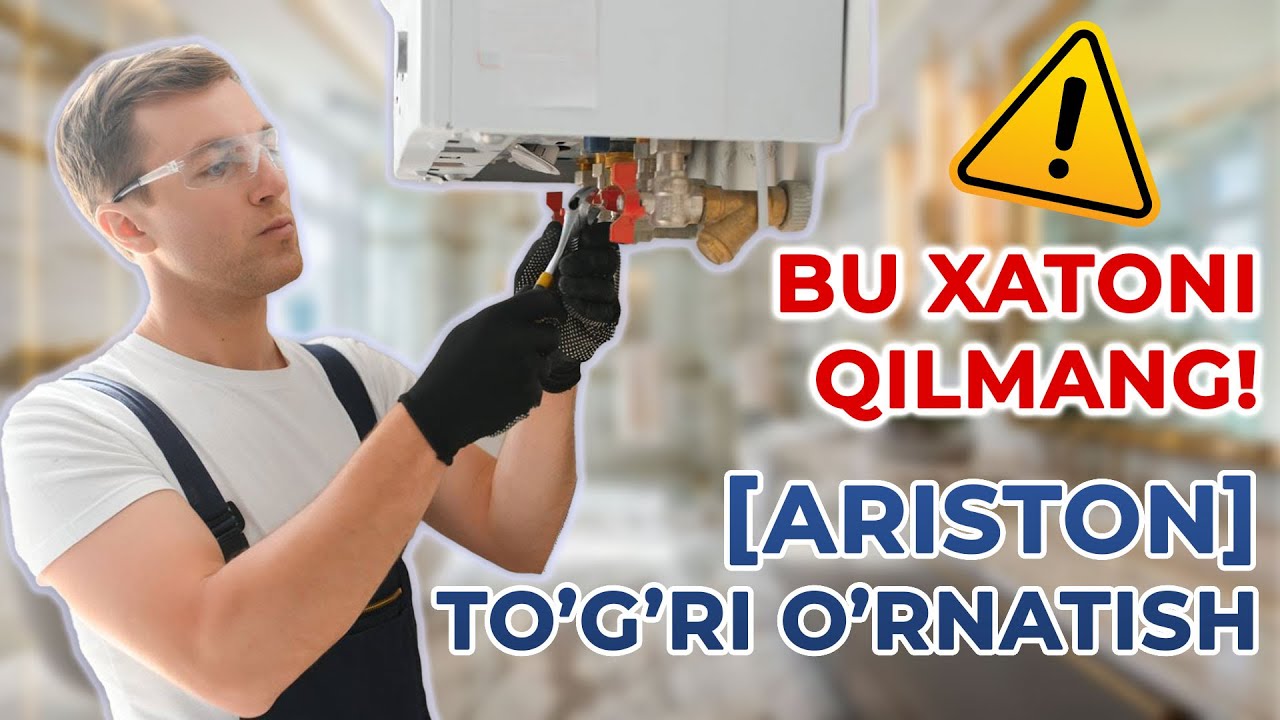 ⚠️ BU XATONI QILMANG! Suv isitgichni(Aristoni) uyda o‘rnatishdan oldin buni ko‘ring !⚠️  #ariston