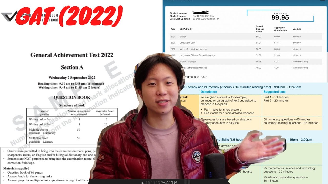 Watch this before your GAT 2022! (How to spend your time EFFICIENTLY)