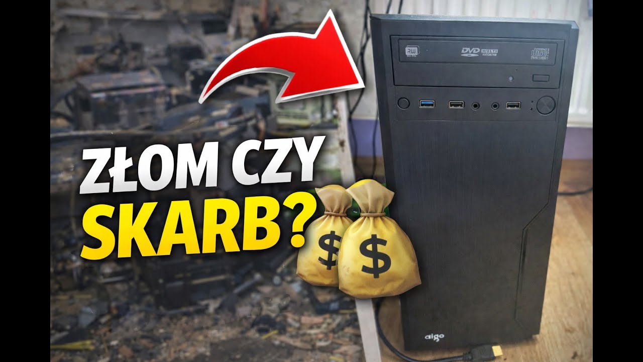 Komputer ZA DARMO z pracy | Czy rozbiórka na złom da 50 zł?