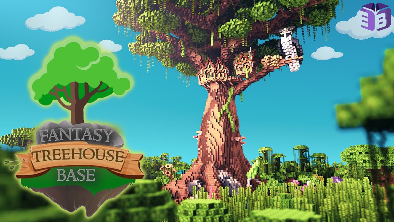 Fantasy Treehouse Base | Minecraft Marketplace - Official Trailer