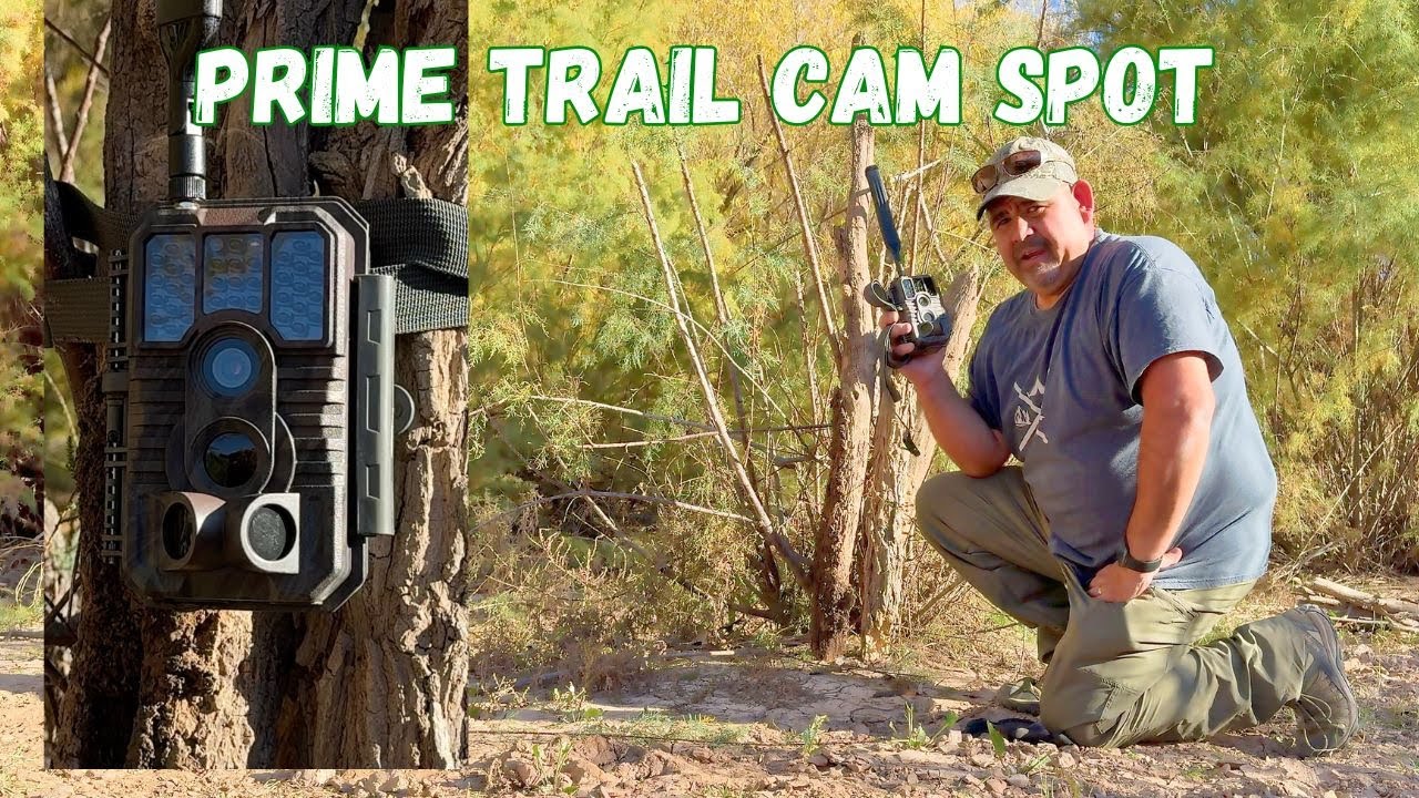 Camping In The New Mexico Desert: Checking out the "GardePro X60 ProMax Trail Cam"