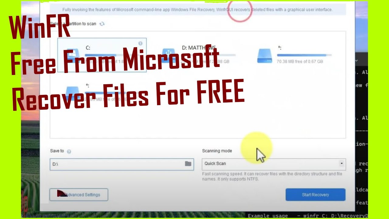 EASY! Windows File Recovery Tutorial: How to Use WINFR for Free