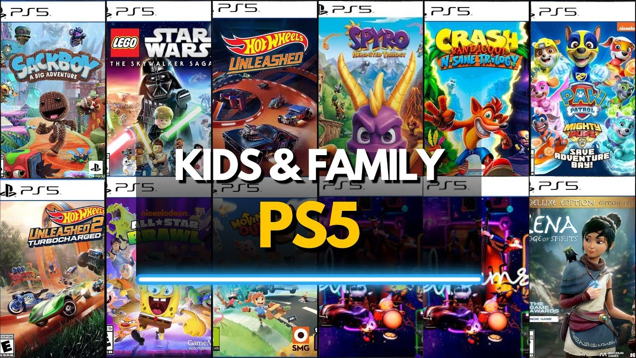 Top 45 Best KIDS & FAMILY Games for PS5 (2024)