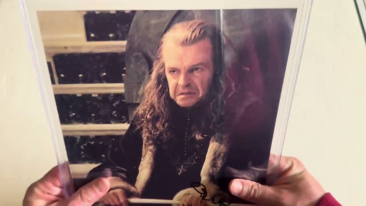 John Noble as Denathor 8 x 10 lord of the rings autograph 