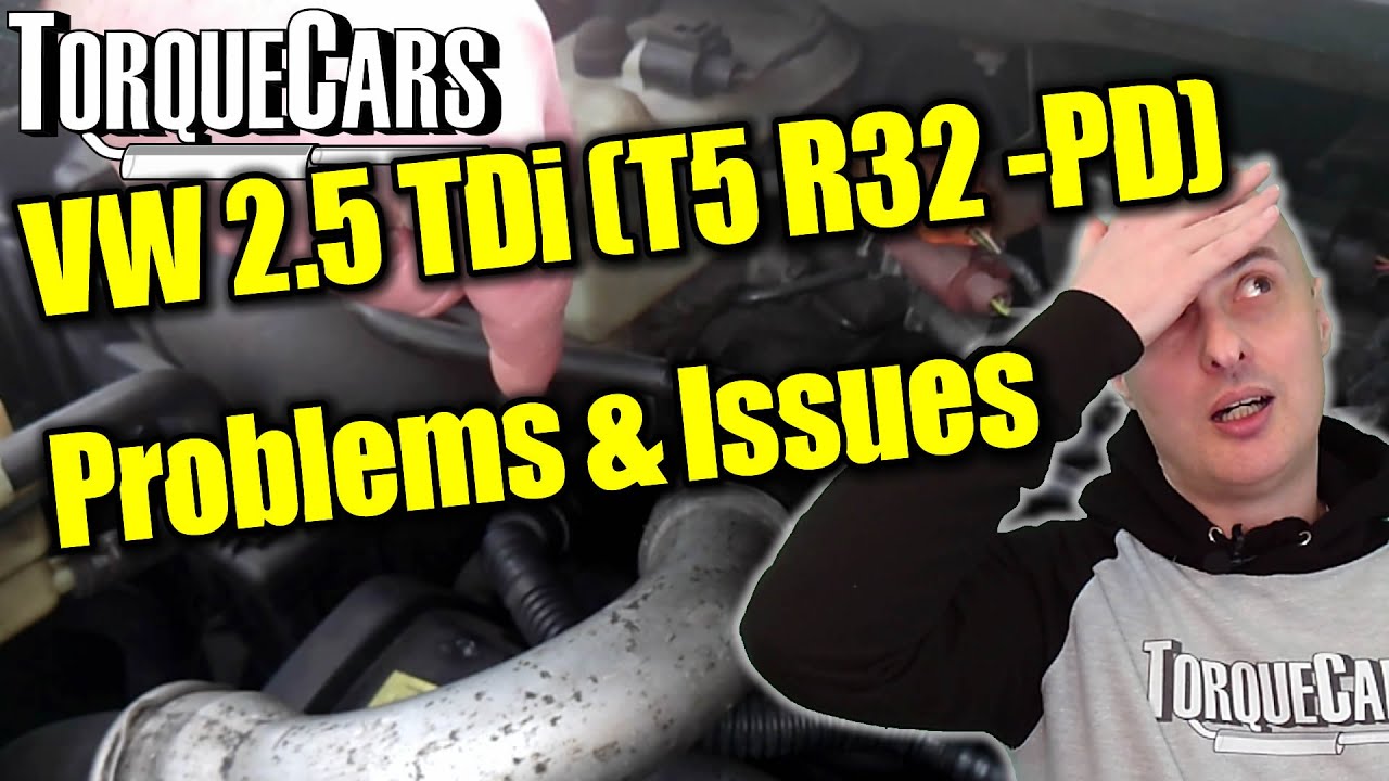 Распространенные проблемы и неисправности VW T5 R32 Transporter Campervan 2.5 TDi🚐🔧