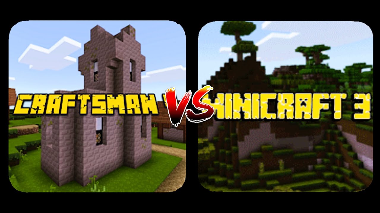Craftsman 4 (1.18) VS Minicraft 3 (1.18) - Which Game Is Better - Game Comparison 2022