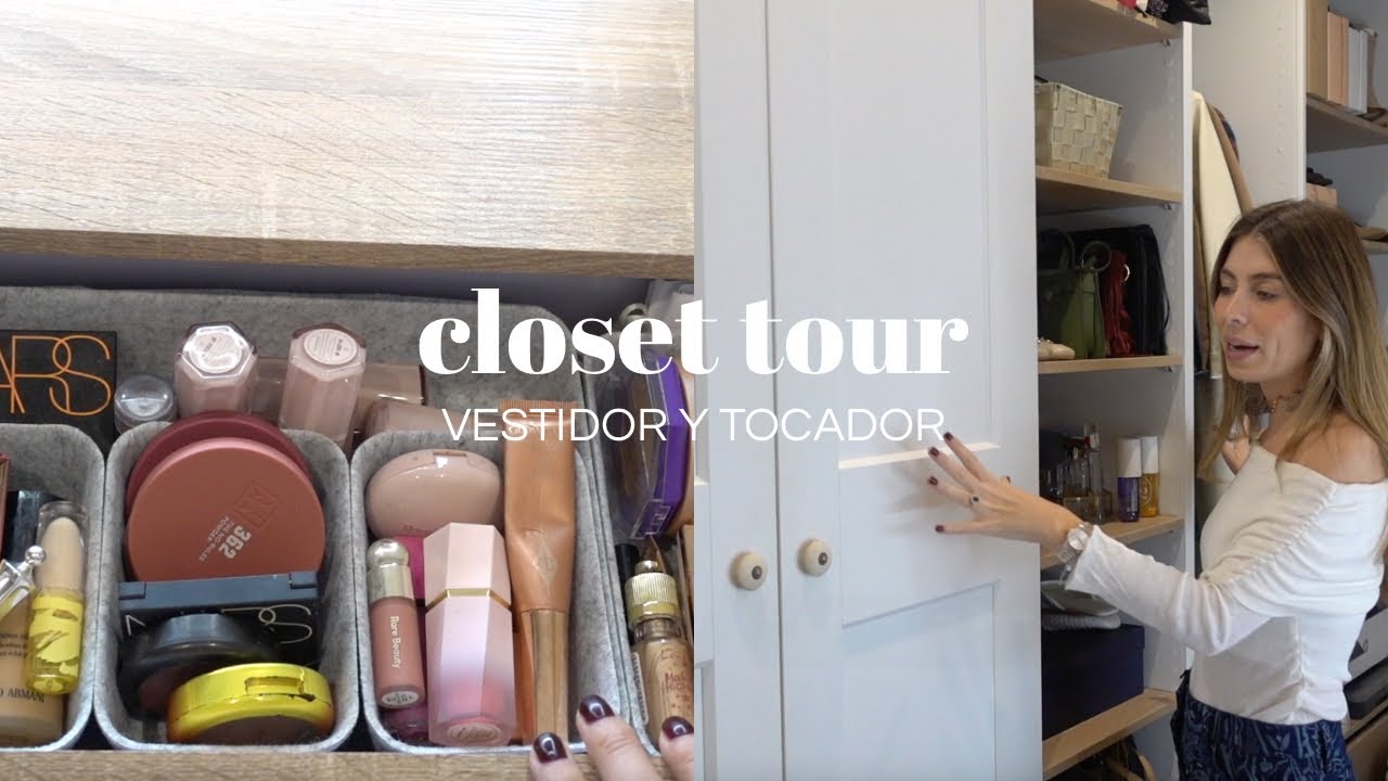 TOUR por mi VESTIDOR y TOCADOR | Irene Bravo