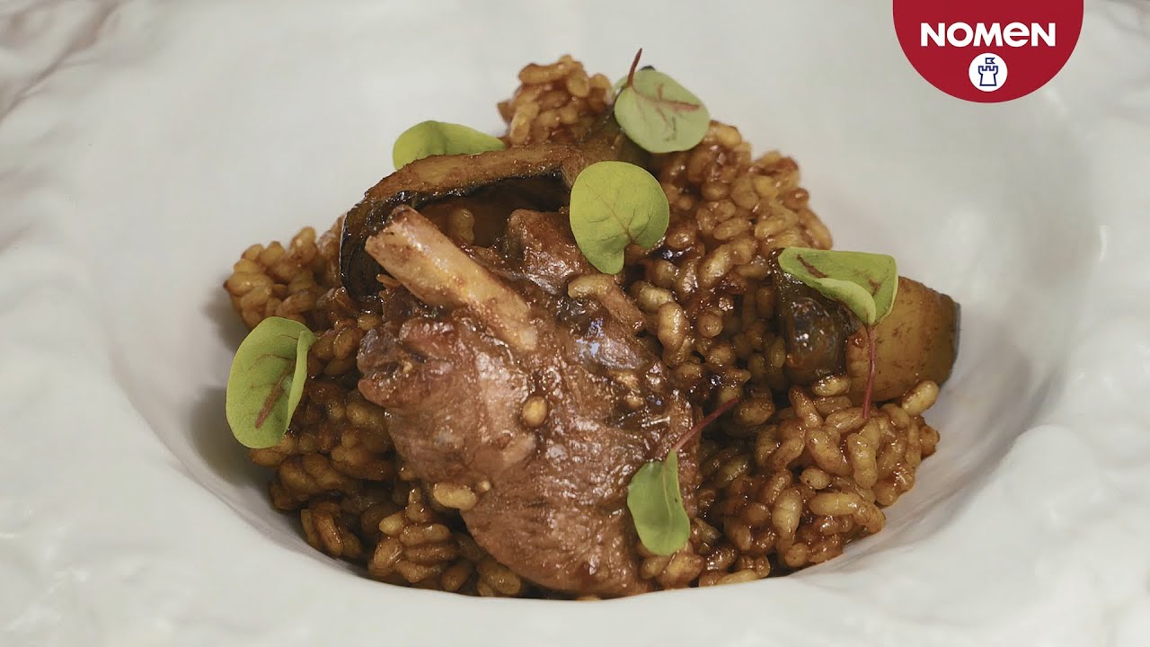Arroz de pato y alcachofas - #RecetasConEstrellaNomen