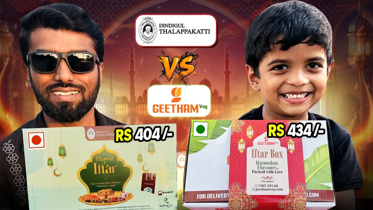 Veg vs Non Veg Iftar Box | Iftar Box War | Episode 1 | DAN JR Vlogs