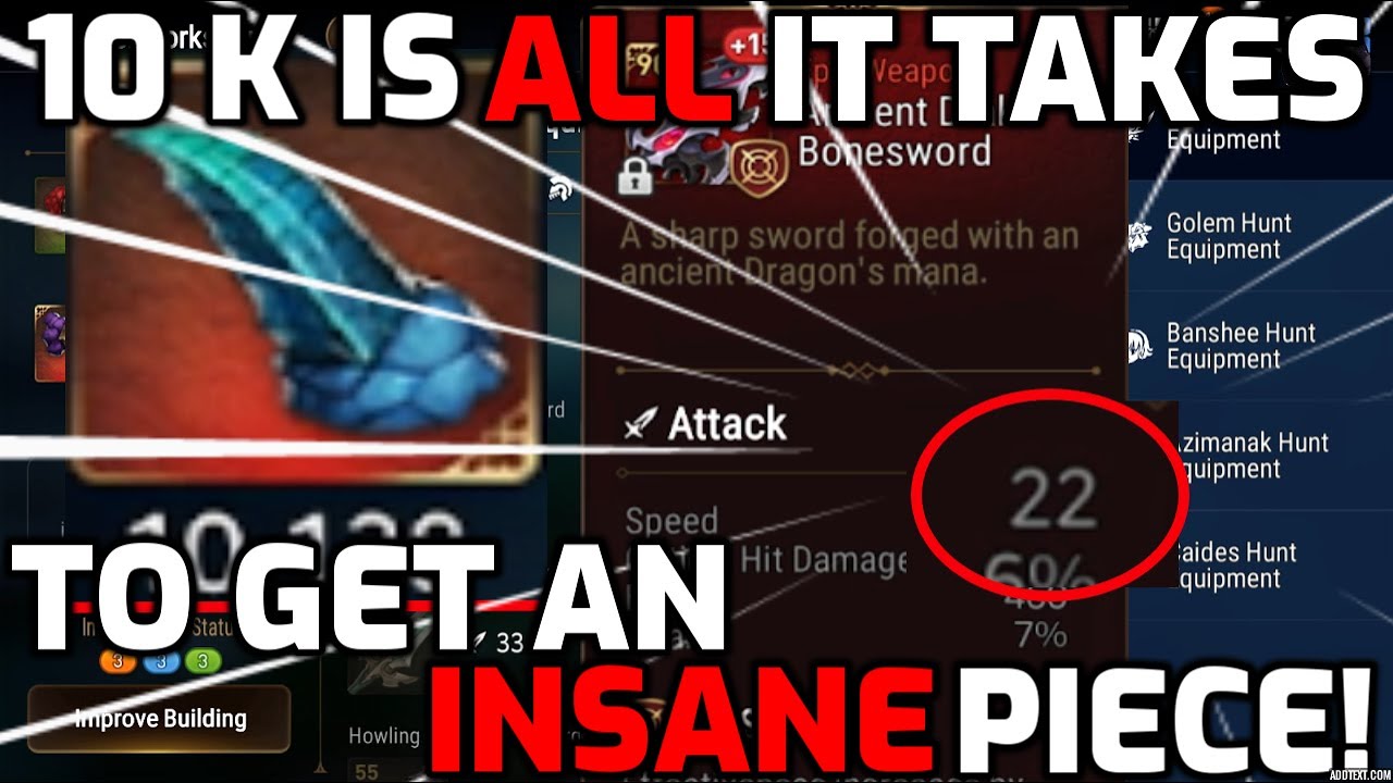 Post-Hunt Event Crafting Session, we got LUCKY again! - Epic Seven Mass Equipment Upgrade