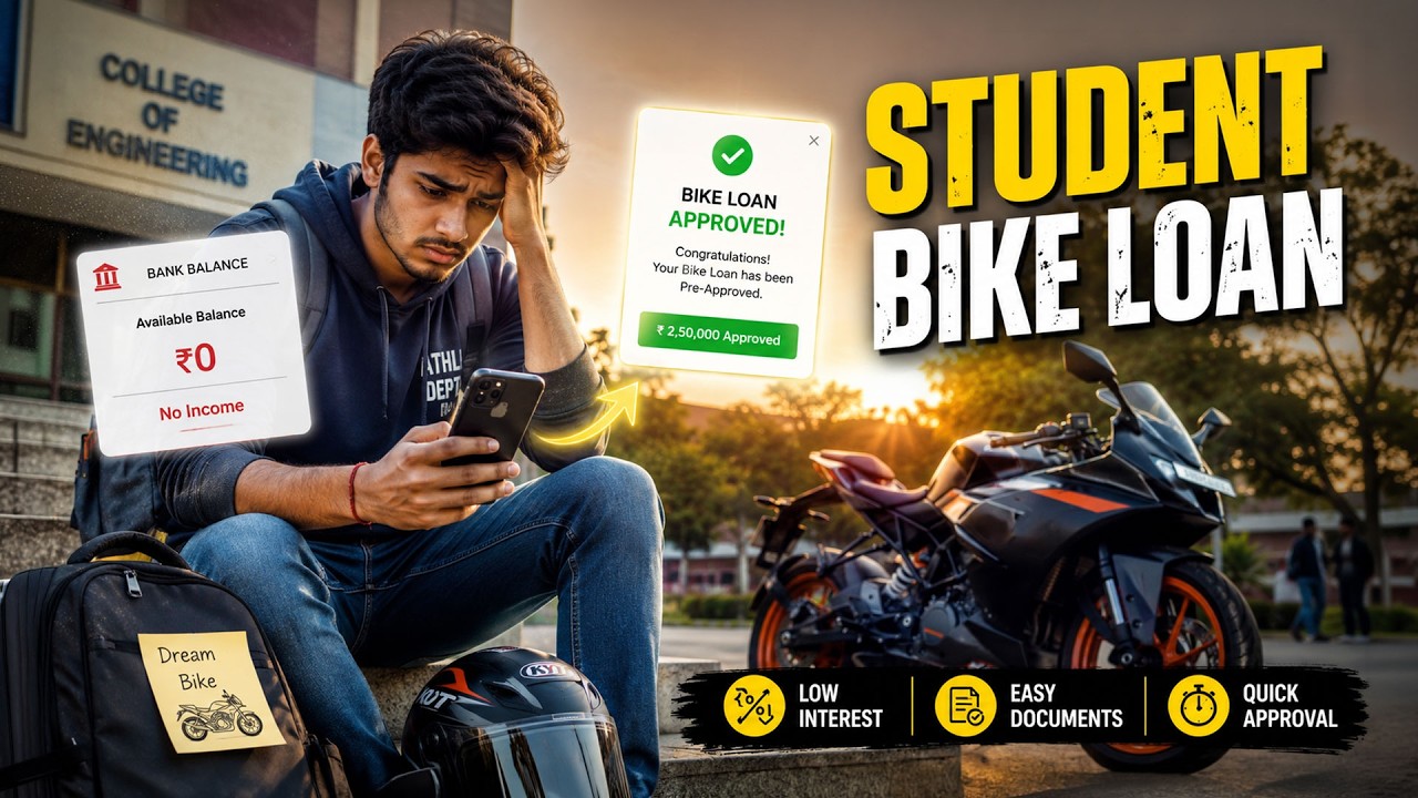 Can Students Get a Bike Loan Without Income? Explained | Bajaj Markets