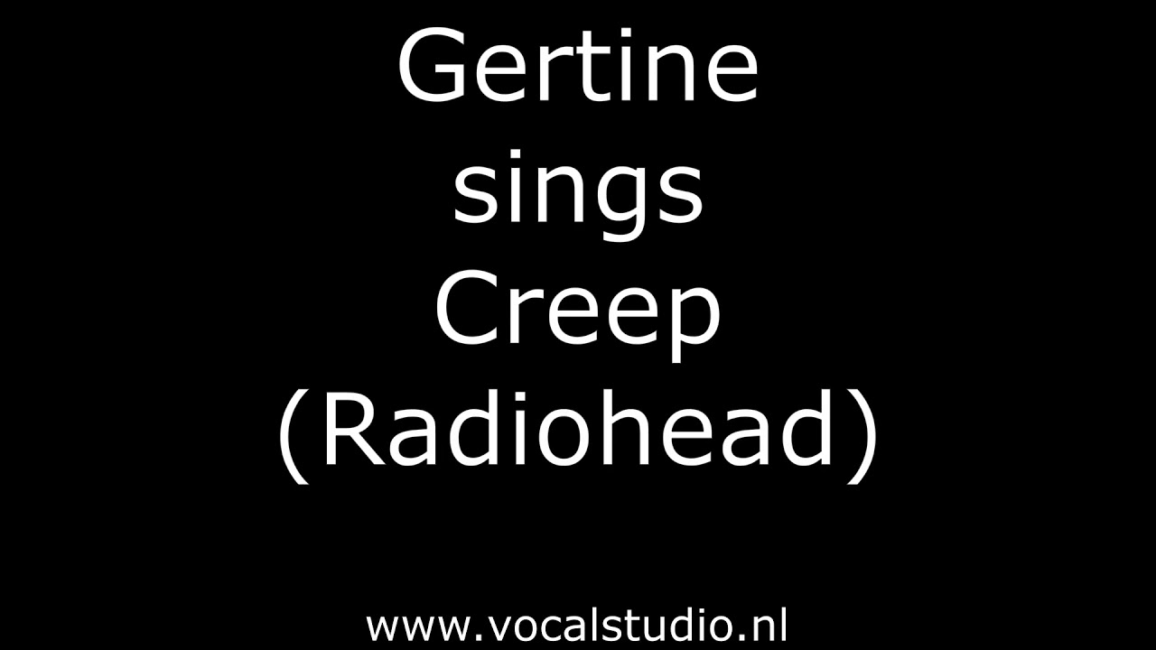 cover creep van radiohead