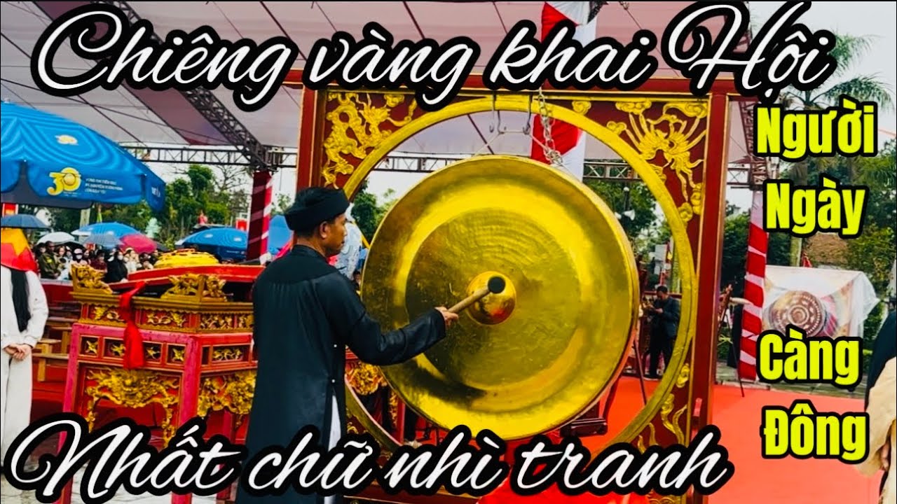 Nhất Chữ Nhì Tranh - Lễ Khai Bút Năm Bính Ngọ Tại Đền Trạng Trình Nguyễn Bỉnh Khiêm Hải Phòng VN