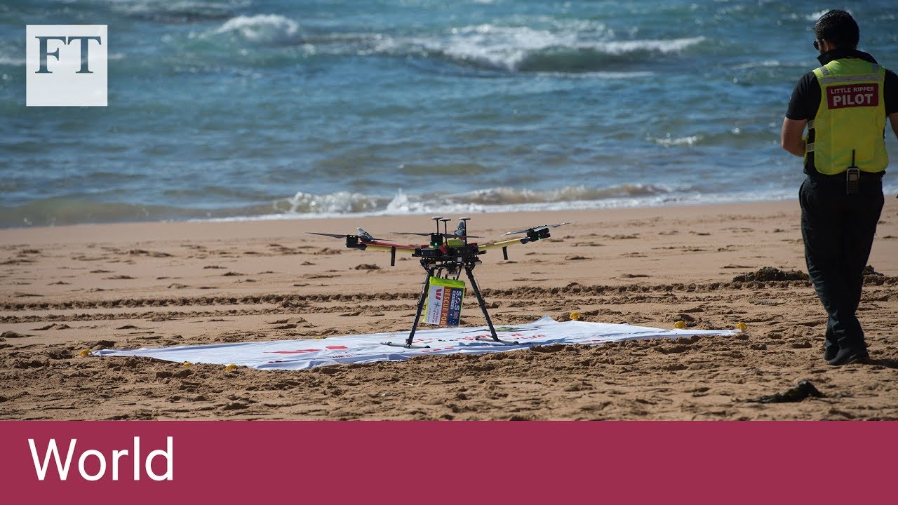 Australia’s lifeguards make waves with use of rescue drones