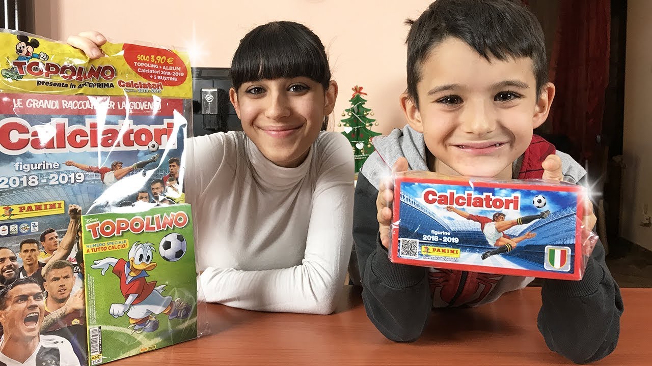 STARTER PACK CALCIATORI PANINI 2018/2019 (Sticker Album abbinato a Topolino)