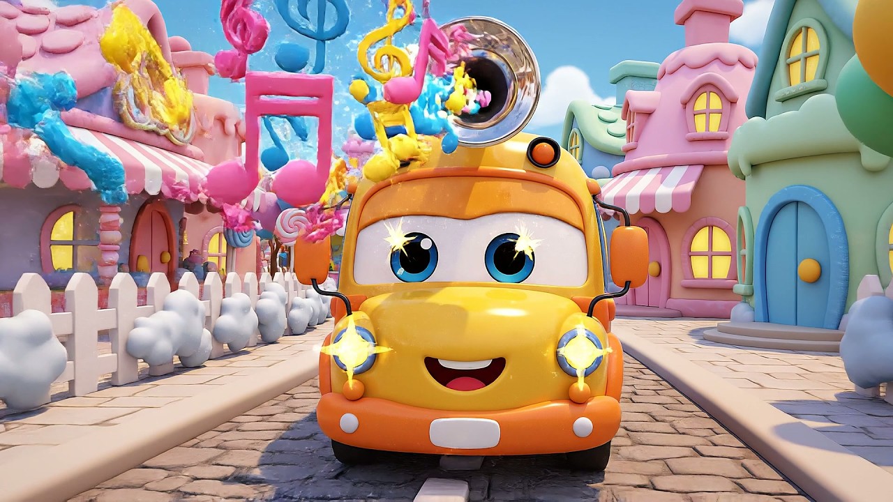 El Autobús Musical Hace La La Luu | Canciones Infantiles y Rimas para Niños