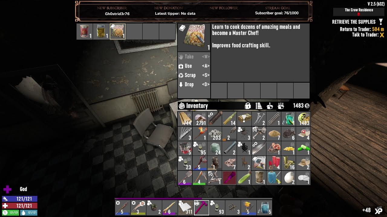 Finishing horde cage and building my home