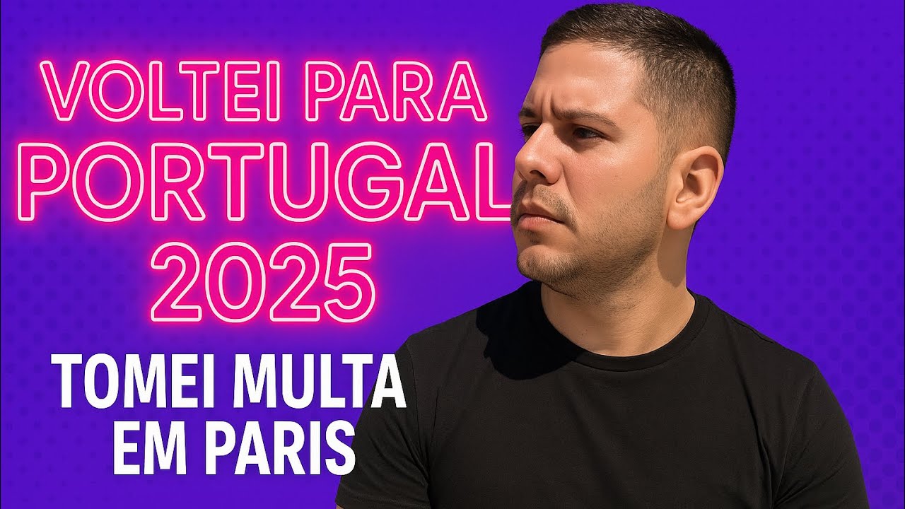 Voltei para Portugal 2025 Como foi passar pela imigração
