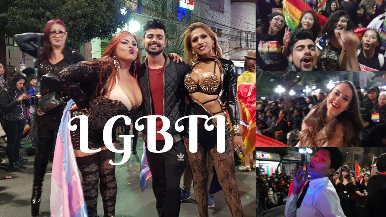 Marcha del Orgullo Gay 2019 en la paz Bolivia 
