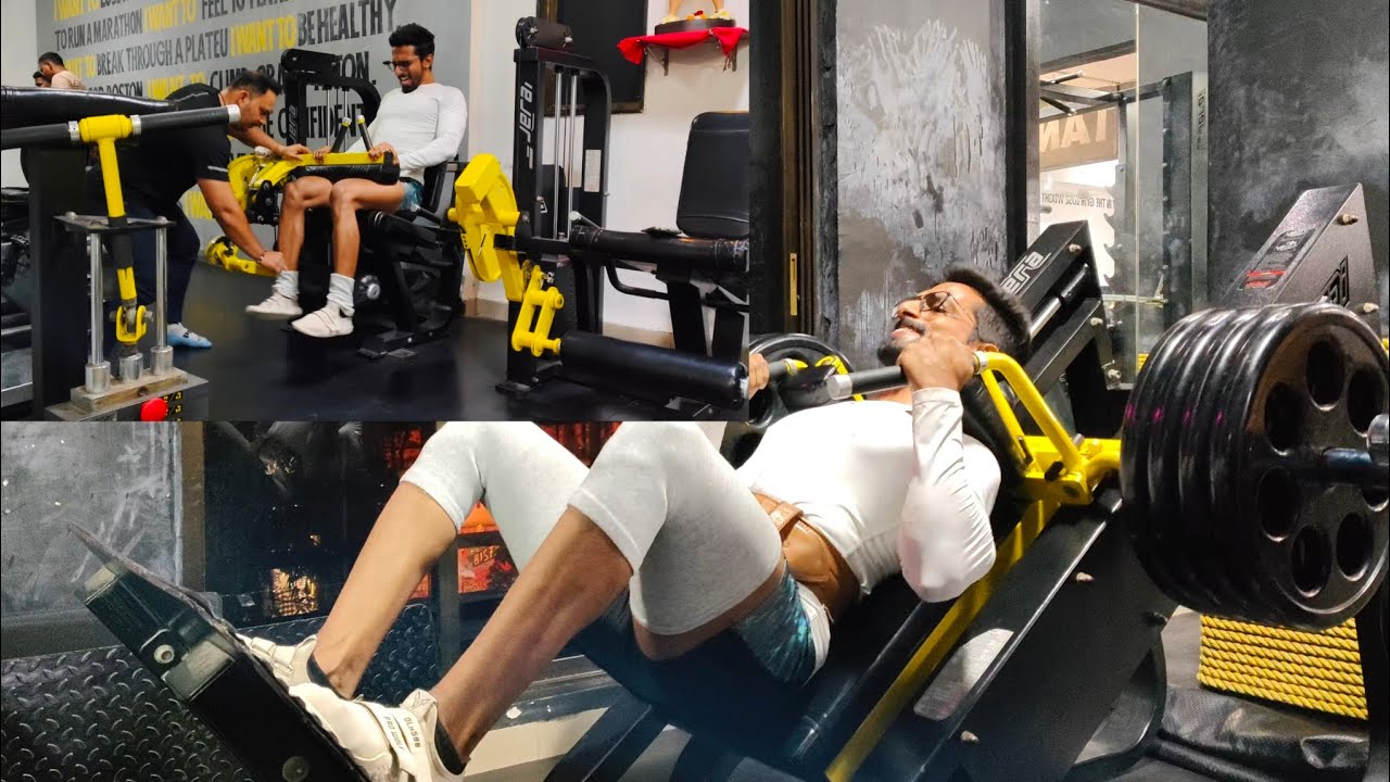 PPL-UL | Epsiode 6 - Lower body | Muscle building series | Intense leg workout again 🥲