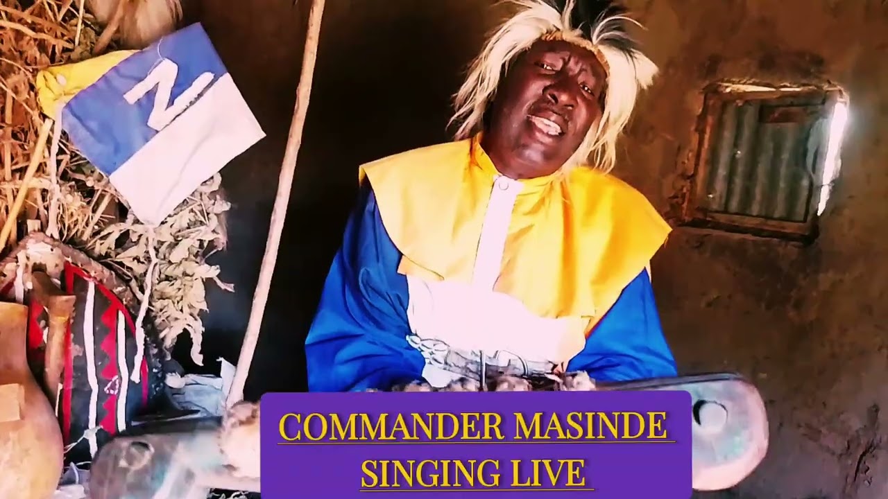 Commander Masinde anacheza zeze akiomboleza (Malaba Walubengo) live