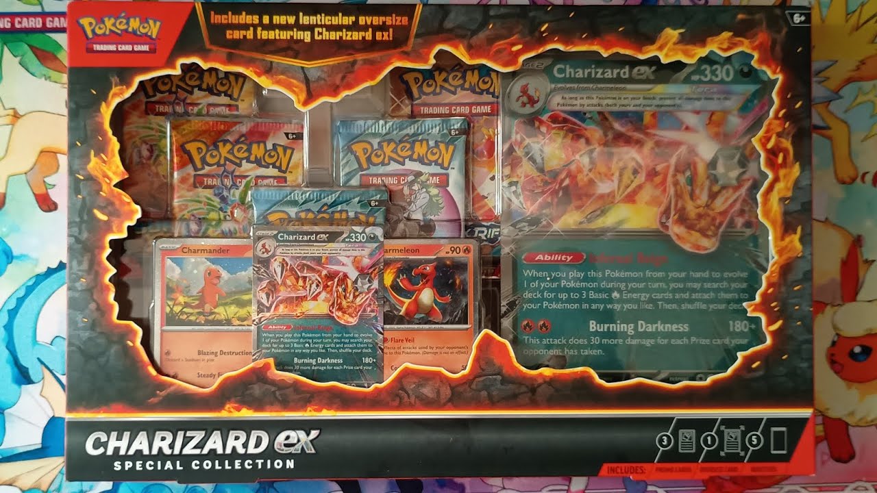 POKÉMON - CHARIZARD EX SPECIAL COLLECTION