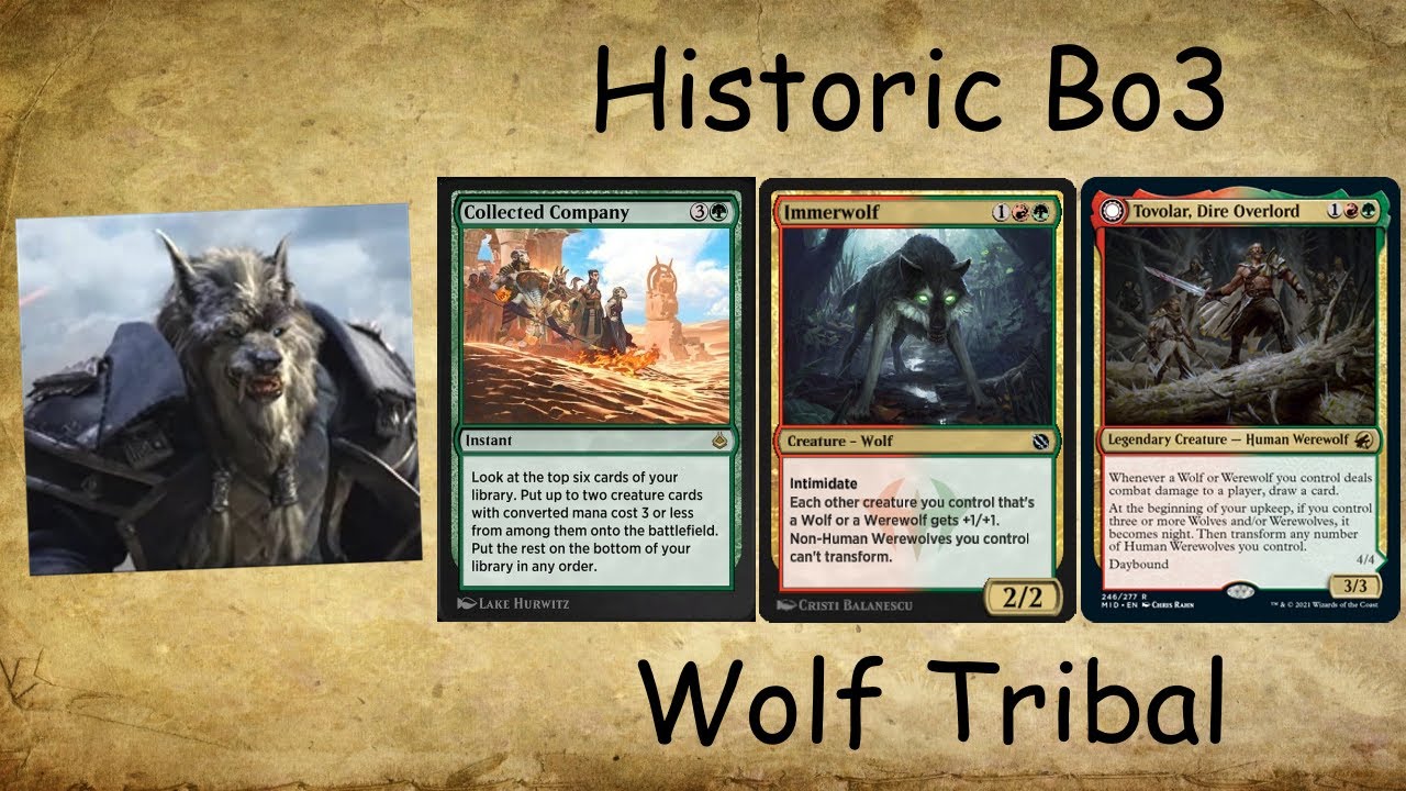 MTG[Historic Bo3] - Wolf Tribal - March Of The Machines