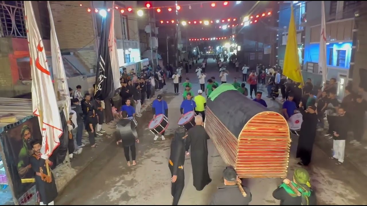 زنجيل موكب خدام الحسين ع ليلة استشهاد الامام علي ع #استشهاد_الامام_علي#موكب#اكسبلور#زنجيل#باسم