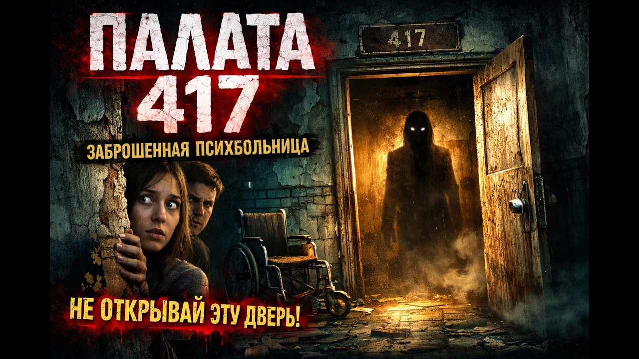 Палата 417 | Заброшенная психбольница | Страшная история на ночь (Часть 1)