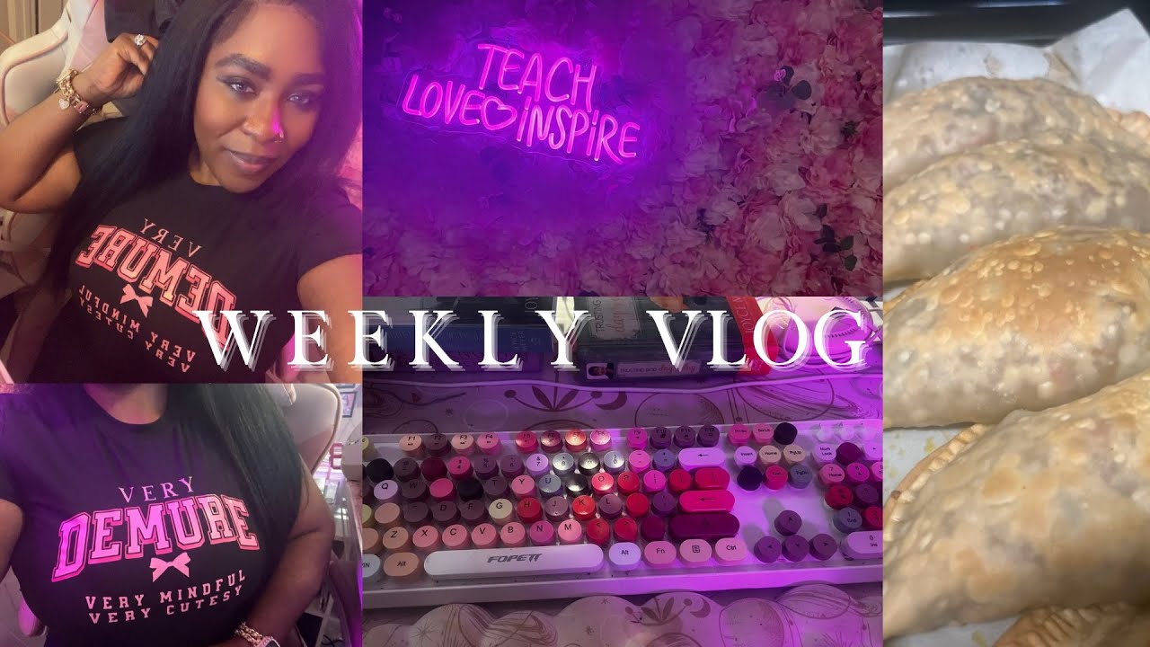 Weekly Vlog: Introduction to my schedule | blended family +  Sunday dinner + empanadas