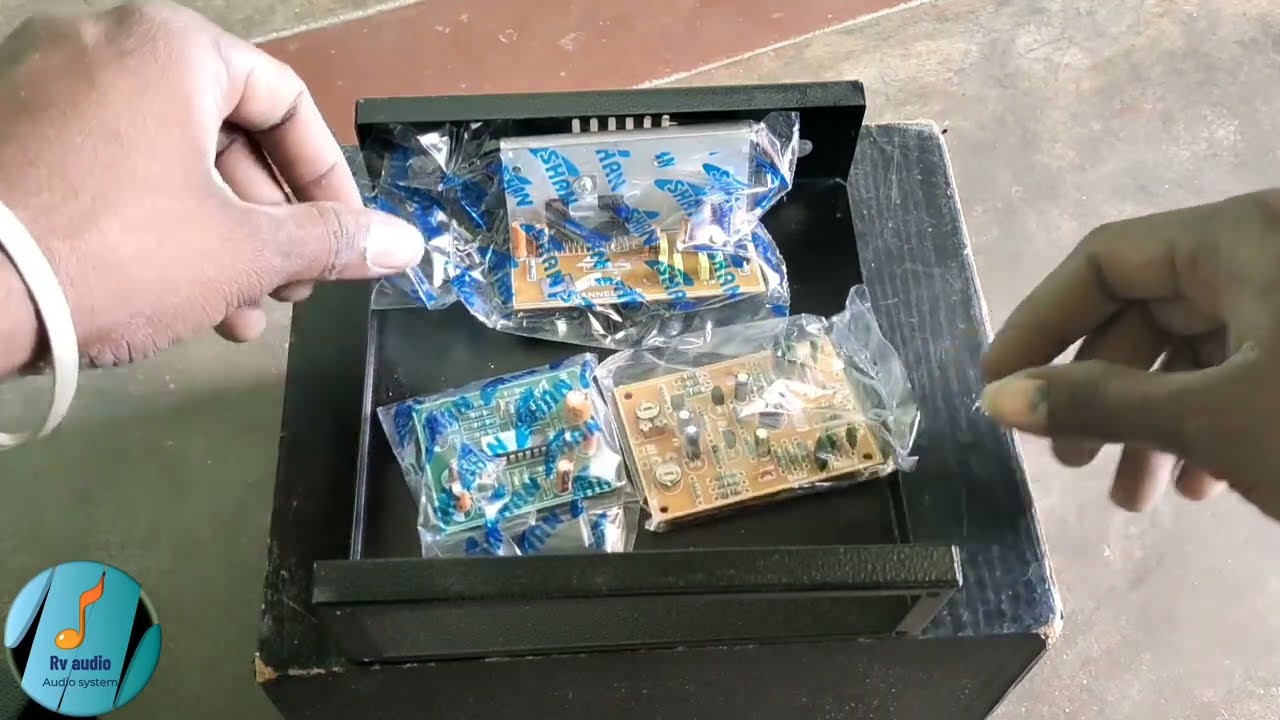 2.1 amplifier assembly | TDA7388 IC board |  RV audio