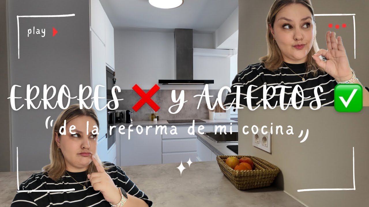 ❌ ERRORES Y ✅ ACIERTOS de la reforma de mi COCINA. Mi cocina de IKEA.