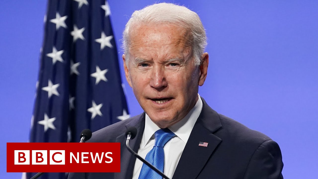 Biden attacks China and Russia for missing COP26 - BBC News