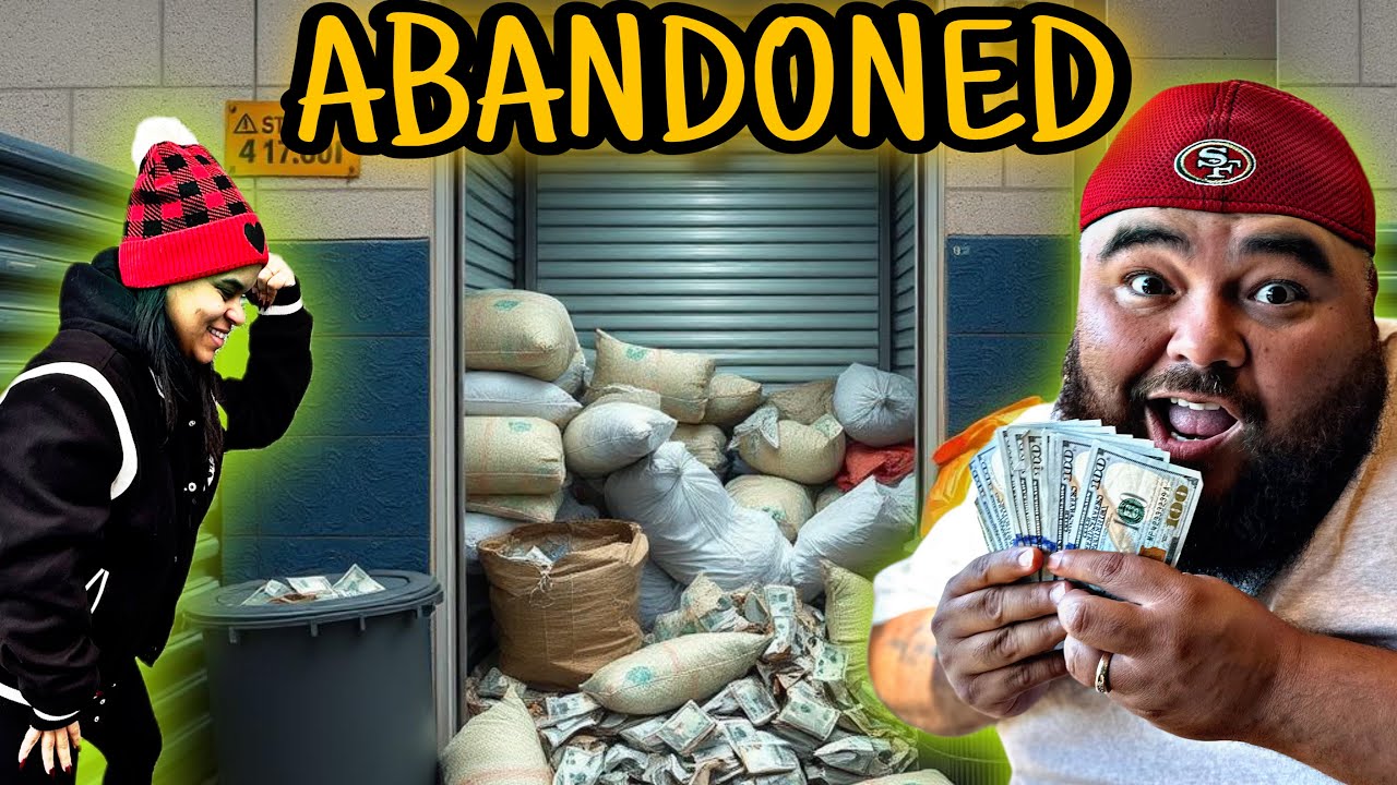 I Bought Her Garbage And Found BAGS OF MONEY! Abandoned Storage JACKPOT