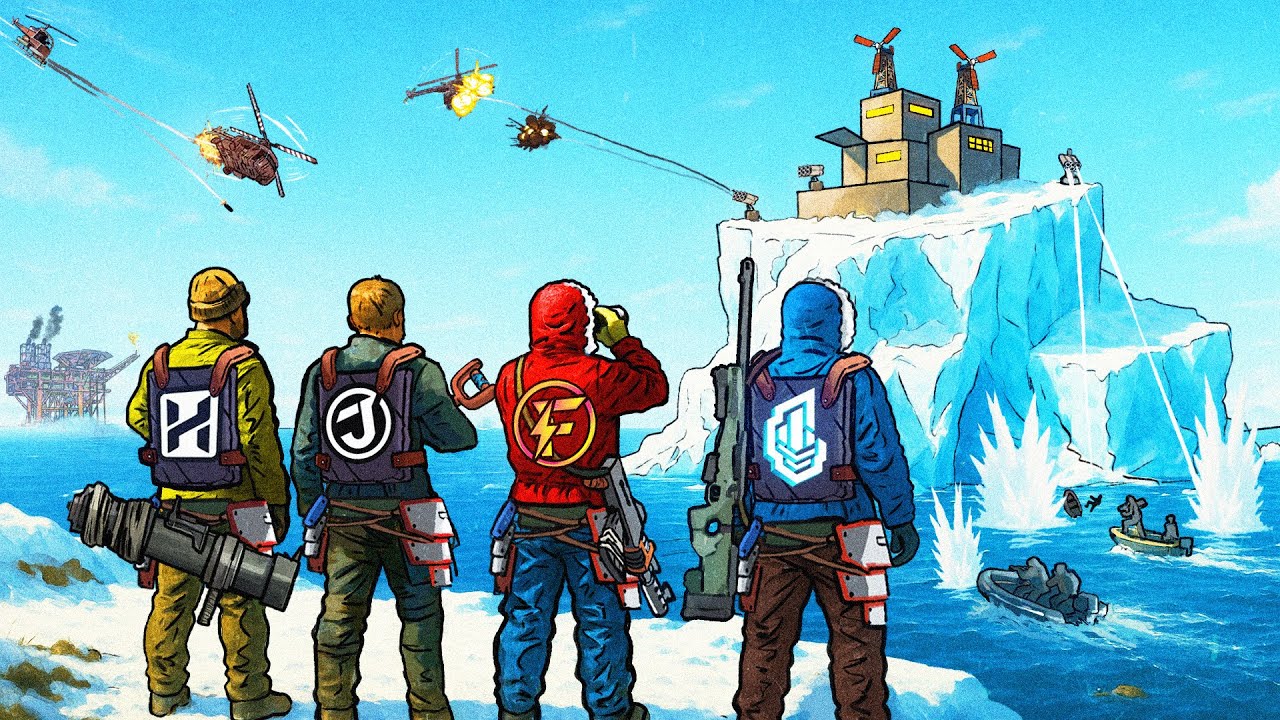 LIVING on the BEST ICEBERG made us the RICHEST GROUP in Rust