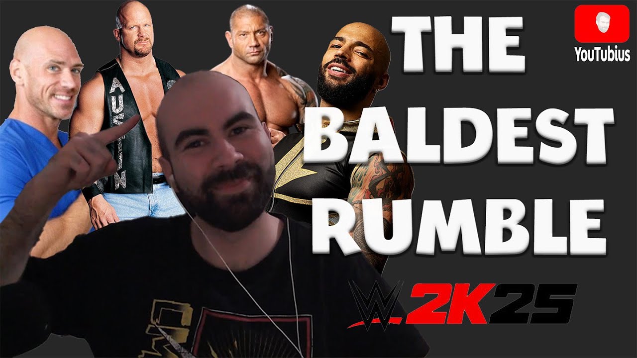 I Created the BALDEST Royal Rumble EVER (WWE2K25)