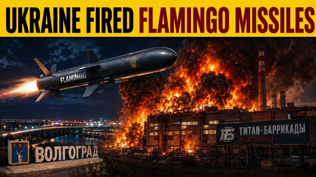 Ukraine fired Flamingo missiles at Iskander and Topol missile plant in Volgograd