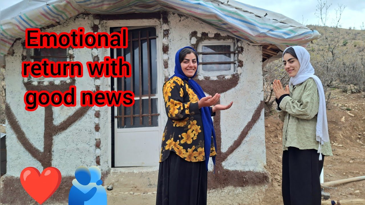 The rescued girl returned to Zahra with good news and tears of gratitude 😭❤️