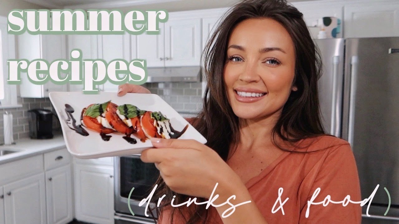 SUMMER RECIPES! caprese 2 ways + limoncello drinks w/Chef Steph