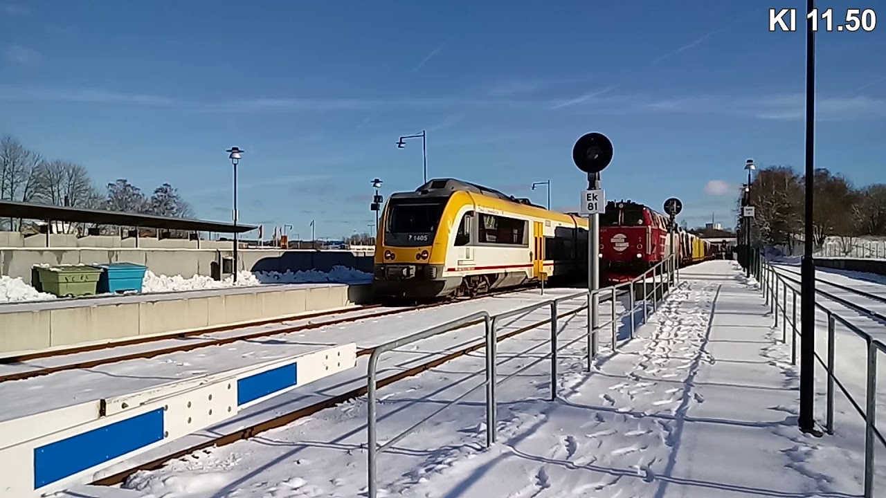Tåg Eksjö Järnvägsstation