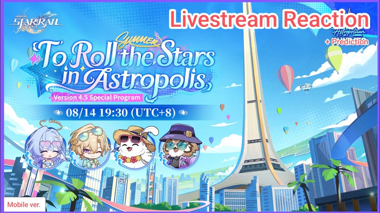 [Honkai: Star Rail] Version 4.5 special Program 