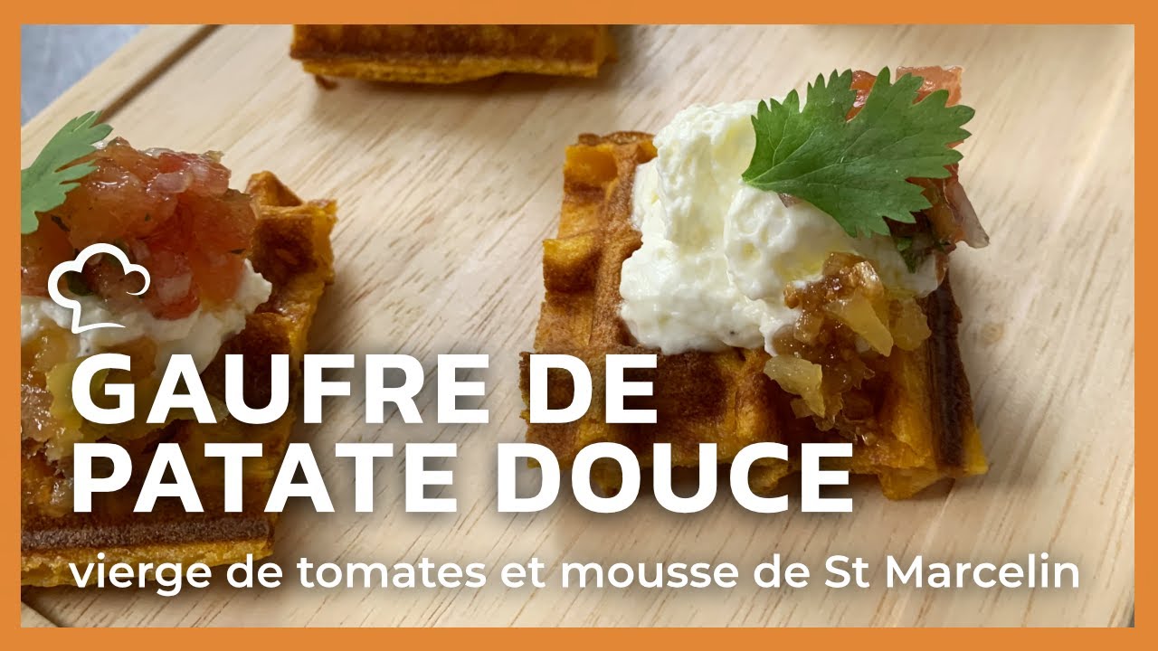 Gaufre de patate douce | Recette Food'Cuisine