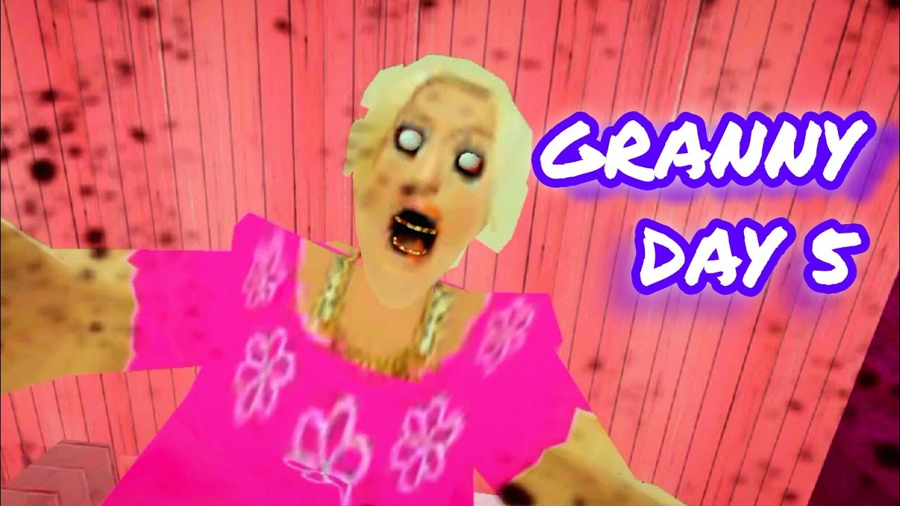 Granny game play iñ 5 day // #granny #gaming #horror #viral 