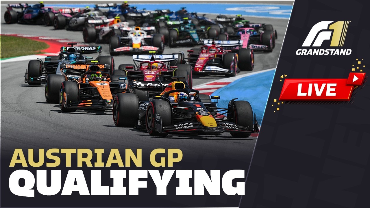 🔴 F1 LIVE AUSTRIAN GP QUALIFYING - Live Timings + Track + Commentary