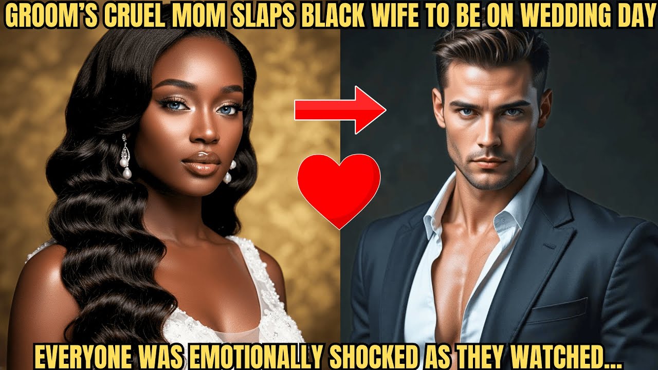 EMOTIONAL SHOCK AS CEO GROOM’S CRUEL MOM SLAPS BLACK WIFE TO BE ON WEDDING DAY - EVERYONE FROZE ...