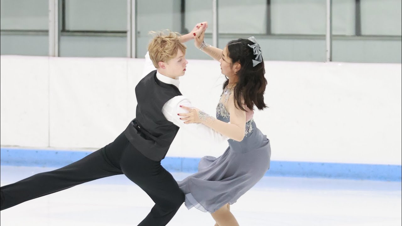 2024 U.S. Ice Dance Final - Intermediate Combined - European Waltz - Caitlin Kim