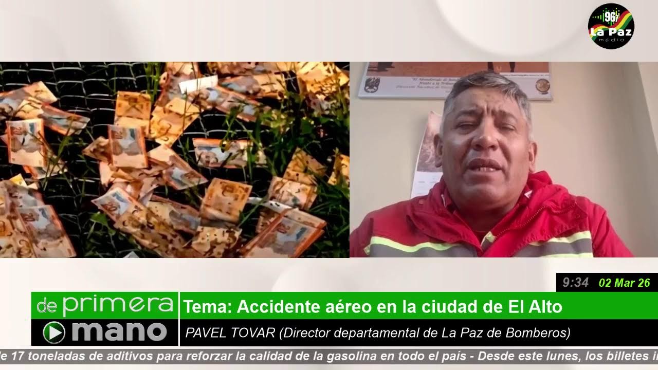 DE PRIMERA MANO - Accidente aéreo