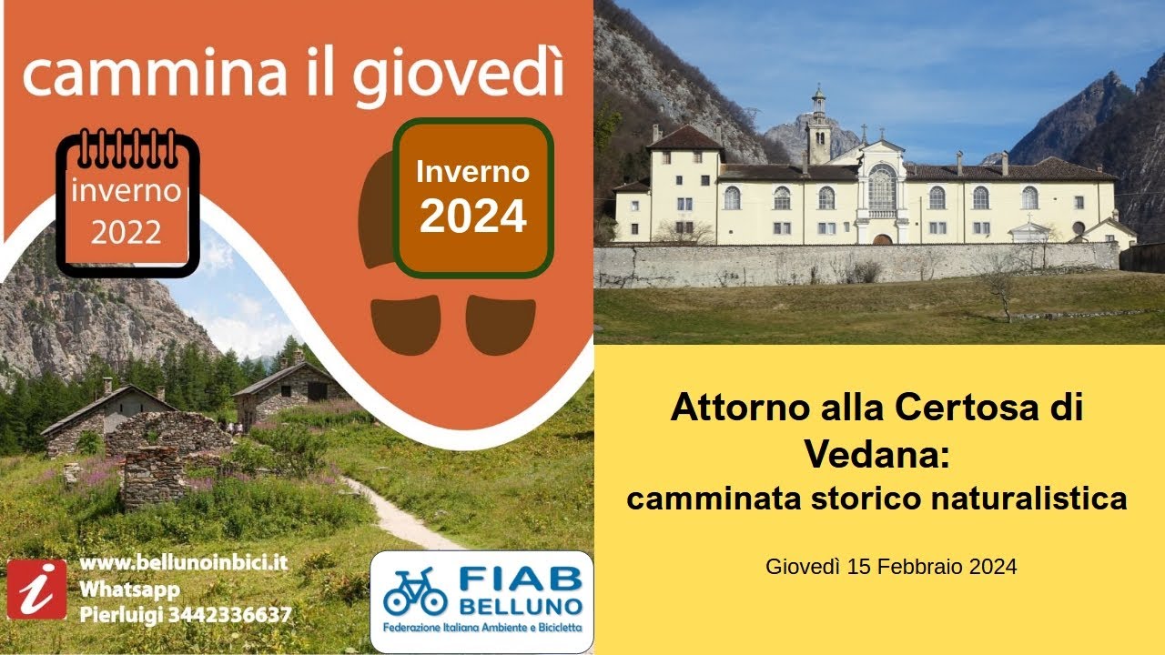 Attorno alla Certosa di Vedana