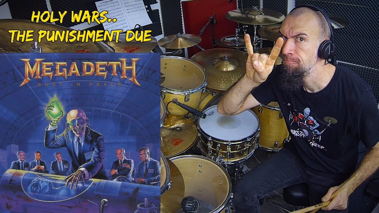 Megadeth - Holy Wars - Nick Menza Drum Cover by EDO SALA