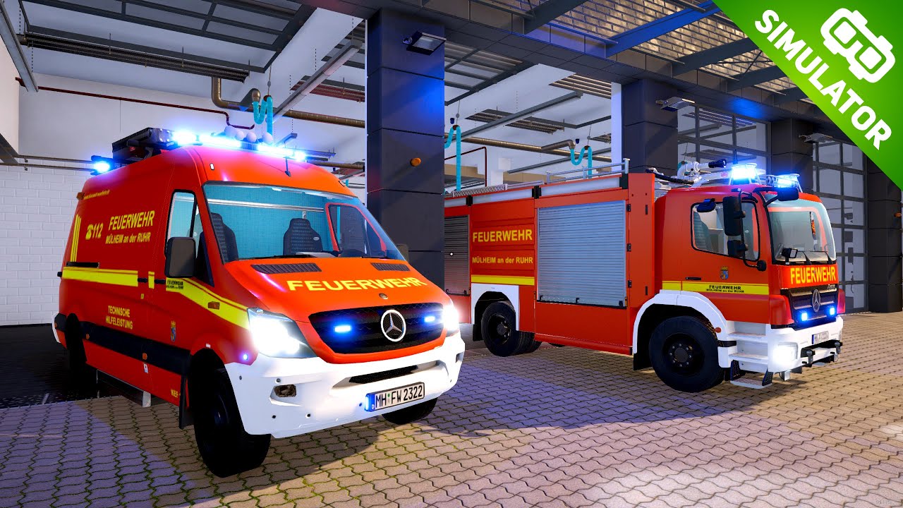 Emergency Call 112 - German Firefighters On Duty! (Firefighting Simulation)